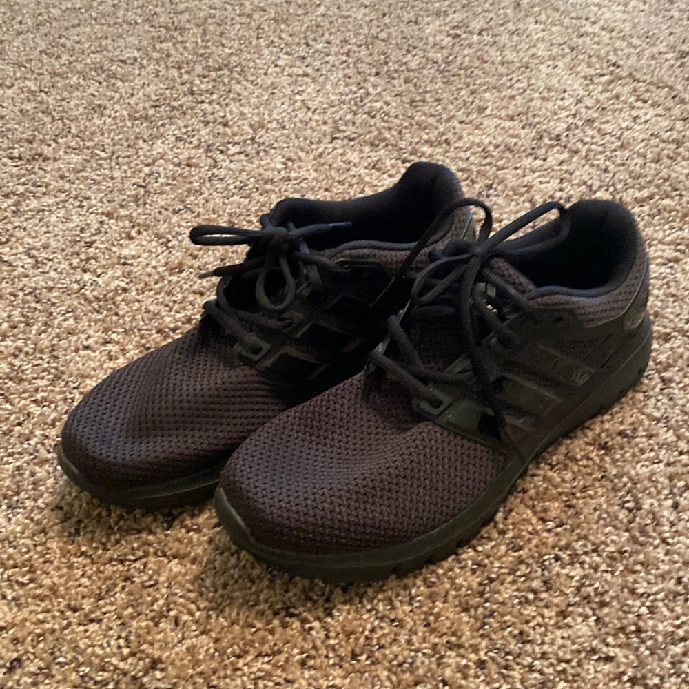 Adidas black Cloudfoam sneakers-size 10.5
